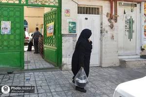 خانه به خانه پای سفره امام