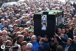 مراسم تشییع پیکر حجت&zwnj;الاسلام و المسلمین سید جعفر طباطبائی