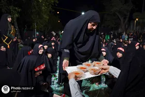 سفره حضرت رقیه سلام الله علیها در مشهد-1