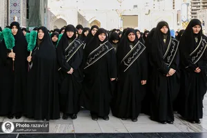 مراسم عزاداری روز شهادت امام جواد علیه السلام ویژه خادمین بارگاه رضوی