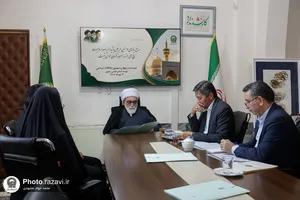  دیدار مردمی تولیت آستان قدس رضوی 