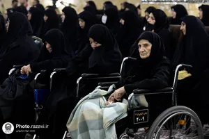 دیدار خانواده&zwnj;های شهدای جمعیت هلال احمر با تولیت آستان قدس رضوی