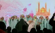 جشن «بانوی فرشته‌های صورتی» در میدان جانباز مشهد برگزار شد