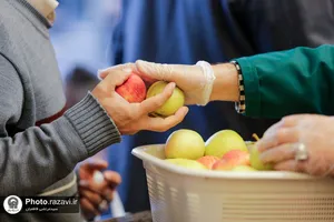 پذیرایی خادمیاران استان آذربایجان غربی از زائرین حرم مطهر رضوی