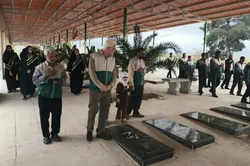 برگزاری آیین بزرگداشت شهید «جنگ رمضان» در سروستان