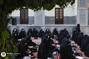 افتتاحیه چهارمین اعتکاف علمی طلاب در حرم مطهر رضوی