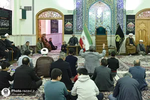 عزاداری شهادت حضرت زهرا سلام&zwnj;الله علیها در حسینیه امام رضا علیه&zwnj;السلام
