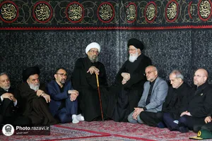 آیین خطبه&zwnj;خوانی شب شهادت امام رضا (ع) در حرم مطهر رضوی