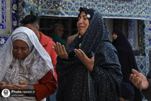 تشرف کاروان ناشنوایان خراسان شمالی به حرم مطهر رضوی