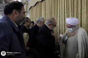 جشن روز میلاد امیرالمومنین در حرم مطهر رضوی