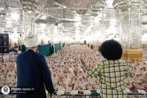 جشن عبادت ۸۸۸ دختر امام رضایی