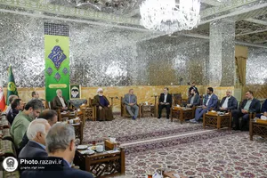 دیدار داوران چهارمین جشنواره بین&zwnj;المللی رسانه&zwnj;ای امام رضا علیه&zwnj;السلام با تولیت آستان قدس رضوی