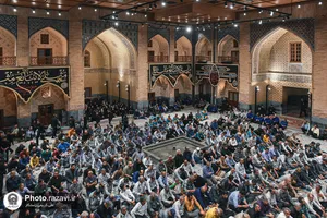 تشرف جمعی از کارکنان حمل و نقل عمومی مشهد مقدس