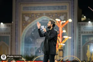 مراسم عزاداری شام غریبان حضرت رسول(ص) و امام حسن مجتبی(ع) در حرم مطهر رضوی