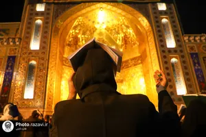 مراسم احیا شب بیست و سوم ماه مبارک رمضان در حرم مطهر رضوی - 2