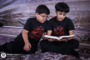 عزاداری زائران عرب&zwnj;زبان در حرم مطهر رضوی