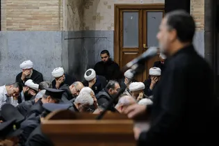 مراسم عزاداری دهه آخر صفر در مدرسه دودرب-1