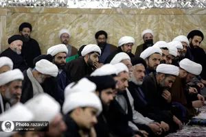 دیدار اعضاء مجمع خطبای حوزه علمیه خراسان با تولیت آستان قدس رضوی