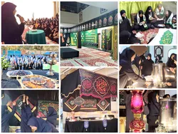 دانش‌آموزان مدارس امام رضا (ع) مهمان سفره فاطمیه شدند