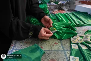 کارگاه دوخت لباس شیرخوارگان حسینی