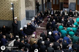 عزاداری عاشورای حسینی با حضور تولیت آستان قدس رضوی