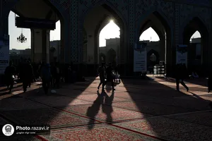 اقامه نماز عید سعید فطر در حرم مطهر رضوی