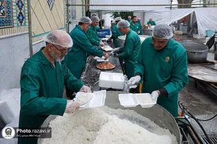پشتیبانی از مواکب خدمت‌رسان دهه پایانی صفر از محل نذورات آستان قدس رضوی