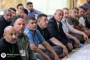 دیدار موکب&zwnj;داران سامرا با تولیت آستان قدس رضوی
