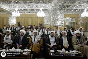دیدار فرماندهان نواحی و حوز&zwnj;ه&zwnj;های بسیج با تولیت آستان قدس رضوی
