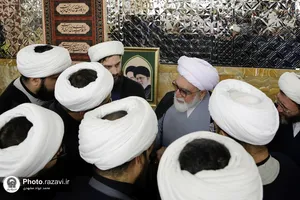 دیدار طلاب فعال فضای مجازی با تولیت آستان قدس رضوی