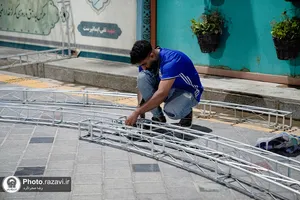 آماده سازی و طراحی پیاده&zwnj;راه آیت&zwnj;الله طبسی برای دهه آخر صفر