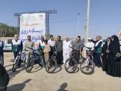 برپایی همایش پیاده‌روی خانوادگی در دارالصابرین کرمان