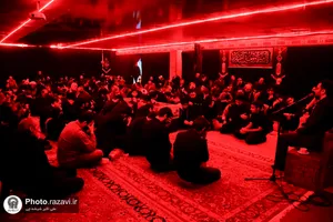 عزاداری ایام فاطمیه در مؤسسه جوانان آستان قدس رضوی-2