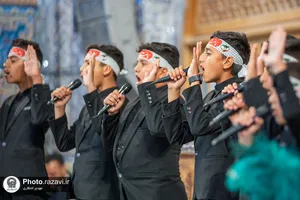 مراسم سالروز ارتحال امام خمینی(ره) در حرم مطهر رضوی
