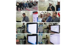 دفاعیه دانشجویان دانشگاه آزاد اسلامی واحد طبس در آستان حسین‌بن‌موسی‌الکاظم(ع) برگزار شد
