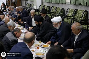 حضور تولیت آستان قدس رضوی در مسجد جامع رضوی