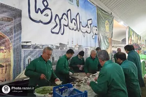 موکب امام رضا علیه&zwnj;السلام در کاظمین