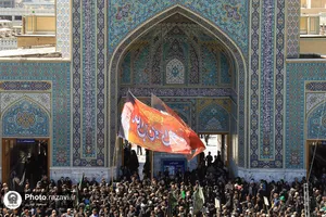 عزاداری روز شهادت امام رضا علیه&zwnj;السلام در حرم مطهر رضوی