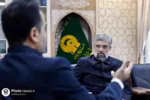 دیدار مردمی مدیر عالی حرم مطهر رضوی