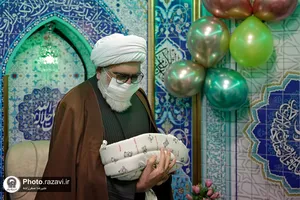 افتتاح اتاق اذان در بیمارستان رضوی