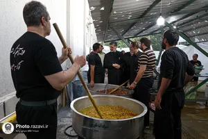 بازدید قائم مقام تولیت آستان قدس رضوی از موکب آبادانی&zwnj;ها