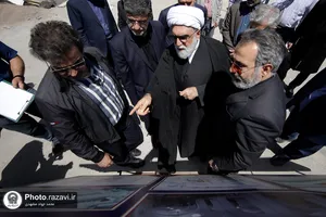 بازدید تولیت آستان قدس رضوی از پروژه&zwnj;های عمرانی حرم مطهر