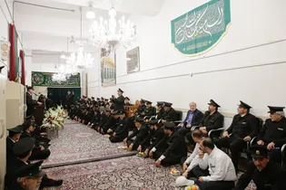 محفل جشن خادمان دربان حرم مطهر رضوی