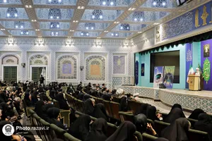 گردهمایی دانشجویان دختر زیارت اولی دانشگاه فرهنگیان