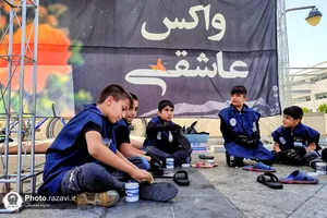 مواکب خدمت رسان به زائران بارگاه منور رضوی-2