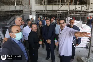 بازدید قائم&zwnj;مقام تولیت آستان قدس رضوی از پروژه زیرسطحی امام حسین علیه&zwnj;السلام
