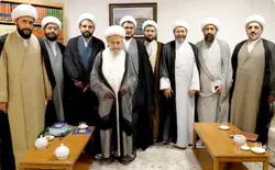 مسئولان دارالعلم با آیت‌الله العظمی سبحانی در قم دیدار کردند