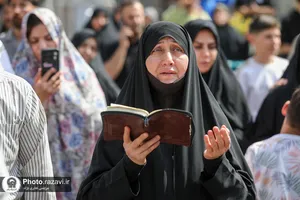 مراسم تحویل سال 1404 در حرم مطهر رضوی-2