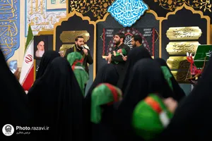 همایش "شیرخوارگان حسینی" در حرم مطهر رضوی-1
