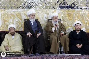 دیدار روحانیون و وعاظ مشهد با تولیت آستان قدس رضوی